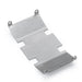 Center Skid Plate Chassis Armor Protection Board for Axial SCX10 II 90046 1/10 (RVS) - upgraderc
