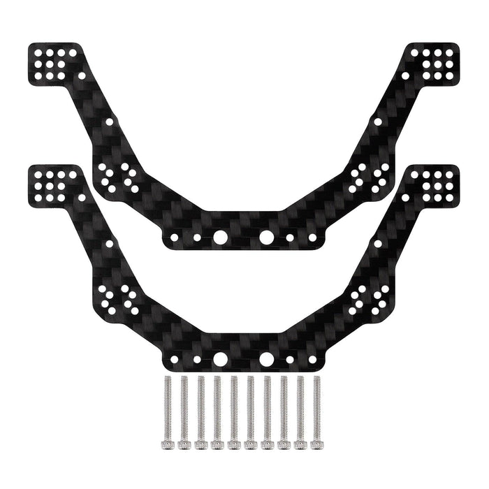 Chassis Side Plates for Axial AX24 1/24 (Koolstofvezel) - upgraderc