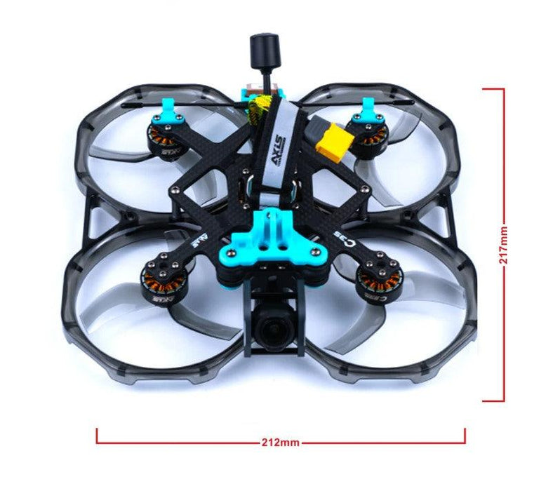 CineON C35 3.5" DJI O3 Cinewhoop FPV Drone BNF - upgraderc