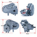 Complete Gearbox Dig Gear for Axial SCX10 II Capra (Metaal) Onderdeel Yeahrun 