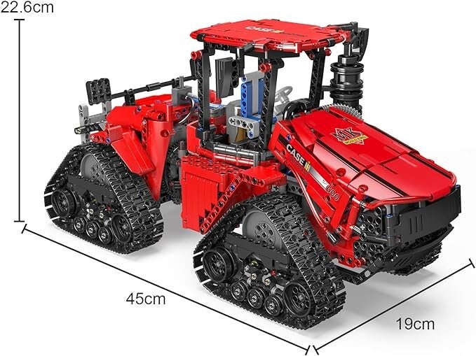 Mould King 18020 Pneumatic Tractor Building Blocks (1698 Stukken)