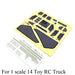 Dashboard Sticker for Tamiya 1/14 Tractor Trucks - upgraderc