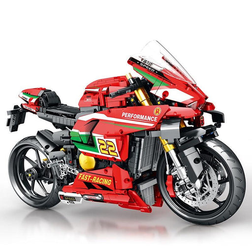 Ducati Panigale V4R Model Building Blocks (1966 stukken) - upgraderc