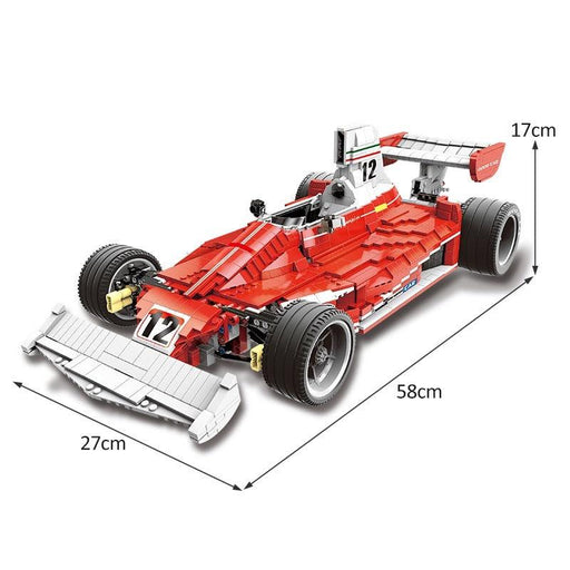 F1 Super Sports Car Building Block Model (1758/2405 stukken) - upgraderc