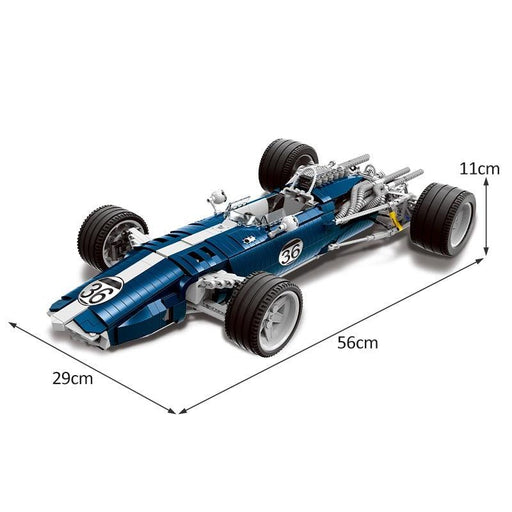 F1 Super Sports Car Building Block Model (1758/2405 stukken) - upgraderc