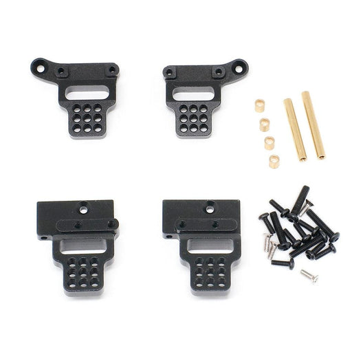 Front & Rear Shock Mounts for Traxxas TRX4M 1/18 (Metaal) - upgraderc