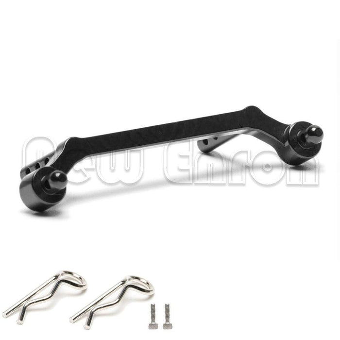 Front Body Post Mounts w/ Clip for Axial SCX24 Deadbolt 1/24 (Metaal) - upgraderc