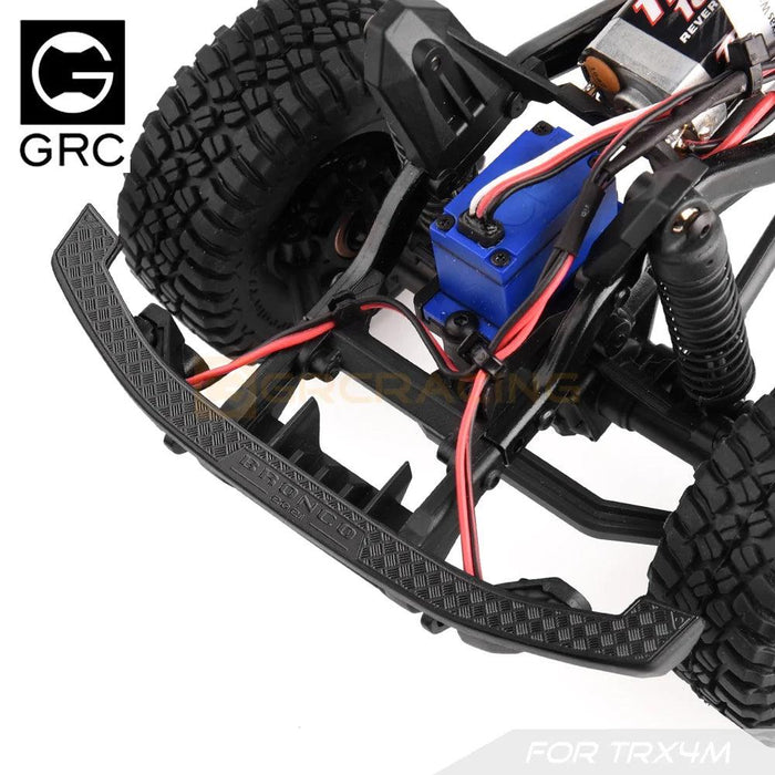 Front Bumper Anti Skid Plalte for Traxxas TRX4M Bronco 1/18 (Metaal) G179DS/G179DB - upgraderc
