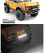Front Bumper Bar w/ LED Light for Traxxas TRX4 Bronco 1/10 (Metaal) - upgraderc