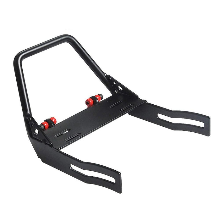 Front Bumper w/ Tow Hook for Axial SCX10 II Traxxas TRX4 1/10 (Metaal) - upgraderc