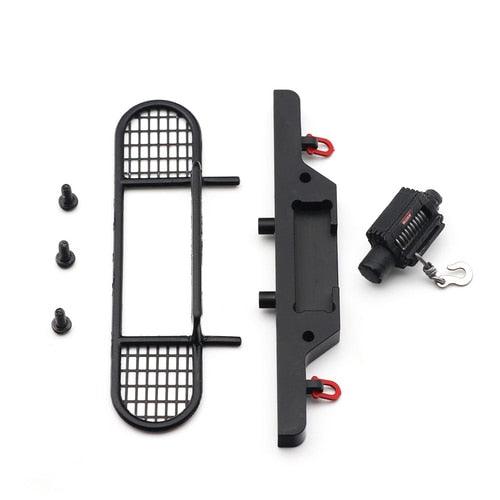 Front Bumper w/ Winch for Orlandoo Hunter OH32A03 1/32 (Metaal) - upgraderc
