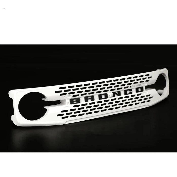 Front Grille for Traxxas TRX4 New Bronco 1/10 (ABS) B6A1-W B6A1-B - upgraderc