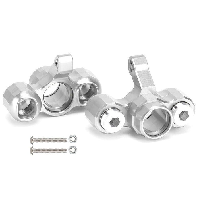 Front Knuckle Arms for Arrma 1/5 (Aluminium) ARA330558 ARA340158 Onderdeel New Enron SILVER 