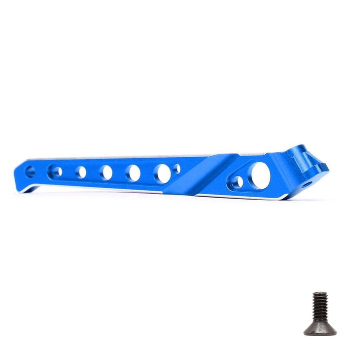 Front Rear Chassis Brace Set for Arrma 1/8 (Aluminium) AR320446 Onderdeel New Enron Rear short Blue 