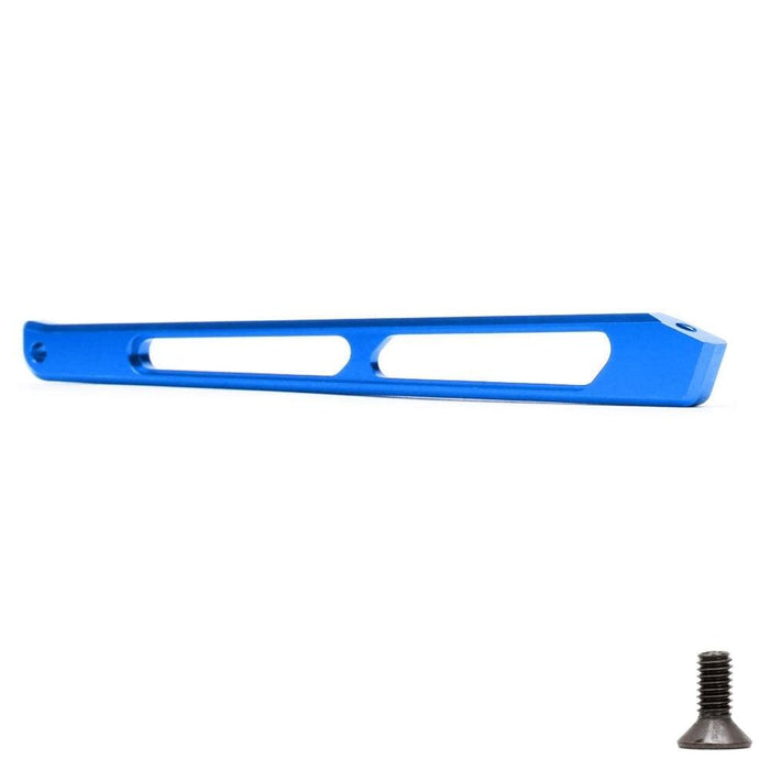 Front Rear Chassis Brace Set for Arrma 1/8 (Aluminium) AR320446 Onderdeel New Enron Rear long Blue 