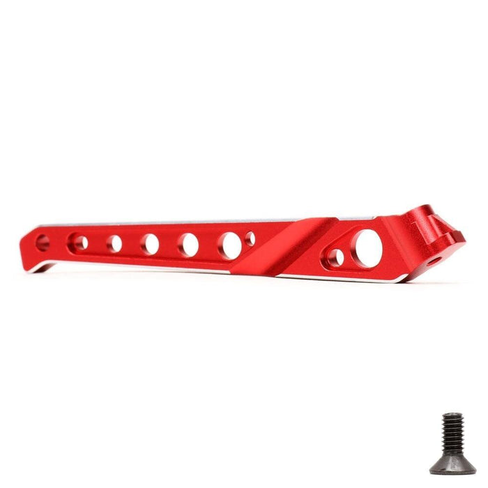 Front Rear Chassis Brace Set for Arrma 1/8 (Aluminium) AR320446 Onderdeel New Enron Rear short Red 