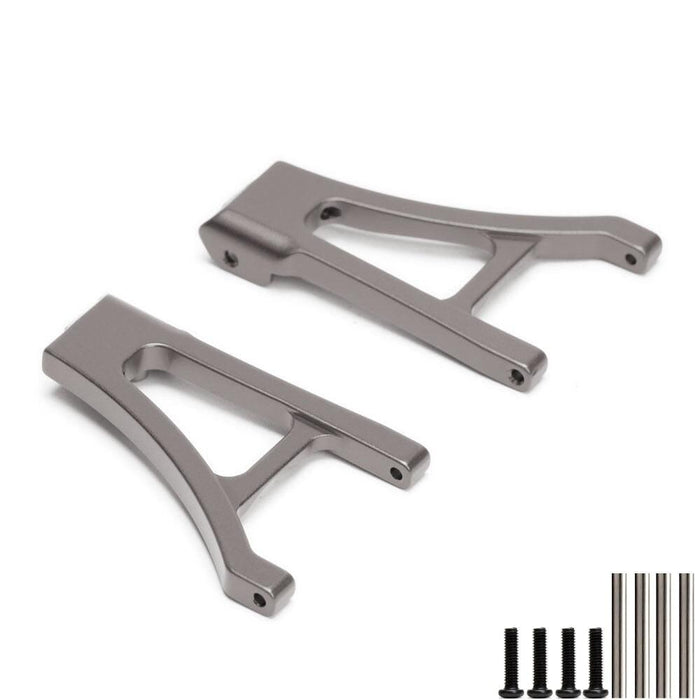 Front Upper/Lower Suspension Arm for Traxxas Slash 1/16 (Aluminium) 7031 Onderdeel New Enron Front Lower Gray 