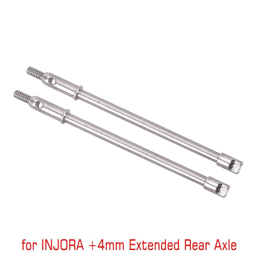 Front/Rear 4mm Extended Dogbone for Axial SCX24 1/24 (Aluminium) Onderdeel Injora Rear Dogbone 