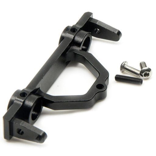 Front/Rear Bumper Mount for Axial SCX10 II 1/10 (Aluminium) Onderdeel Yeahrun Black Rear 