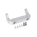 Front/Rear Bumper Mount for Axial SCX6 1/6 (Aluminium) Onderdeel Fimonda Front Silver 