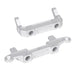 Front/Rear Bumper Mount for Axial SCX6 1/6 (Aluminium) Onderdeel Fimonda 2 in 1 Silver 