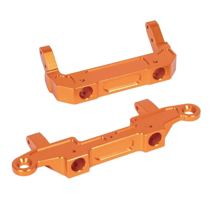 Front/Rear Bumper Mount for Axial SCX6 1/6 (Aluminium) Onderdeel Fimonda 2 in 1 Orange 