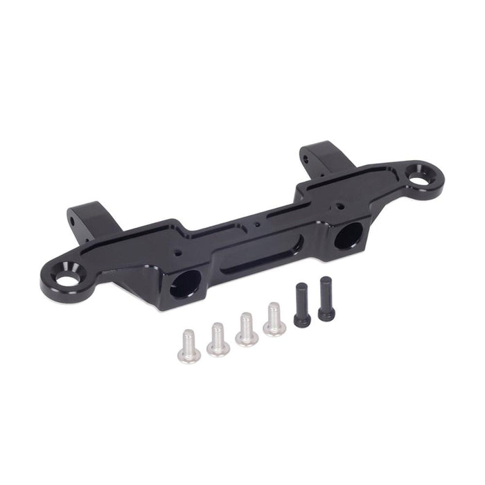 Front/Rear Bumper Mount for Axial SCX6 1/6 (Aluminium) Onderdeel Fimonda Rear Black 