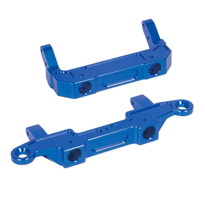 Front/Rear Bumper Mount for Axial SCX6 1/6 (Aluminium) Onderdeel Fimonda 2 in 1 Blue 