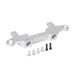 Front/Rear Bumper Mount for Axial SCX6 1/6 (Aluminium) Onderdeel Fimonda Rear Silver 