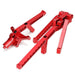 Front/Rear Chassis Brace Tower for Traxxas Sledge 1/8 (Aluminium) 9520 9521 Onderdeel New Enron Front Rear in Red 