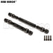 Front/Rear Drive Shaft 100-107mm/135-142mm for Axial SCX10 II (Aluminium+Staal) - upgraderc