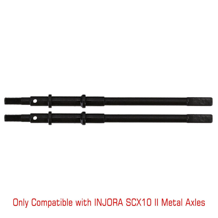 Front/Rear Shaft/Axle Gears for INJORA SCX10 II YQCQ-02 Axle (Metaal) Onderdeel Injora Rear Axle Shaft 