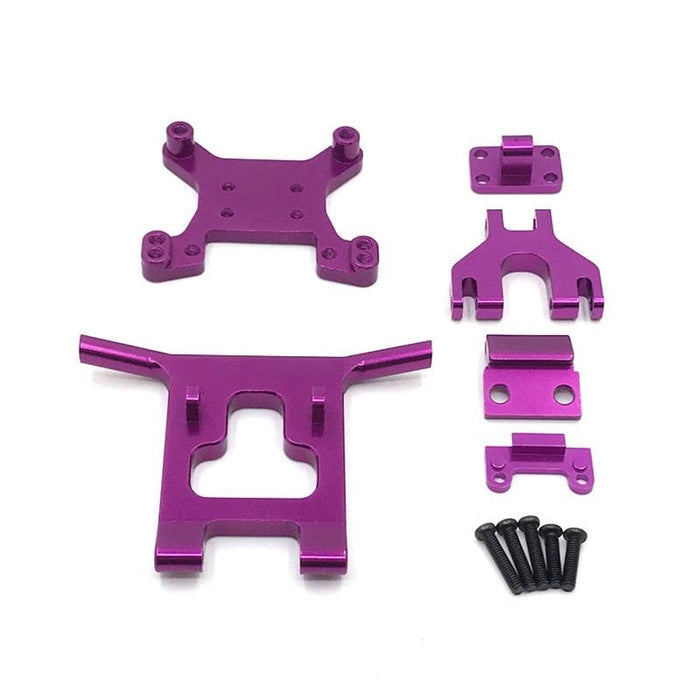 Front/rear Shock Tower for Wltoys 1/12, 1/14 (Metaal) Onderdeel upgraderc Purple 