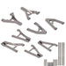 Front/Rear Suspension Arm Set for Traxxas Slash 1/16 (Aluminium) 7031 7032 Onderdeel New Enron Set Gray 