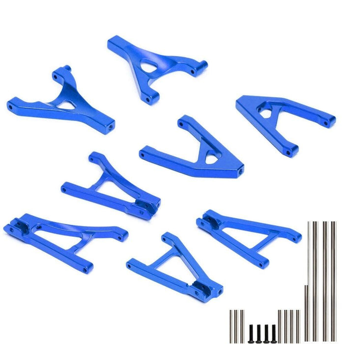 Front/Rear Suspension Arm Set for Traxxas Slash 1/16 (Aluminium) 7031 7032 Onderdeel New Enron Set Navy 