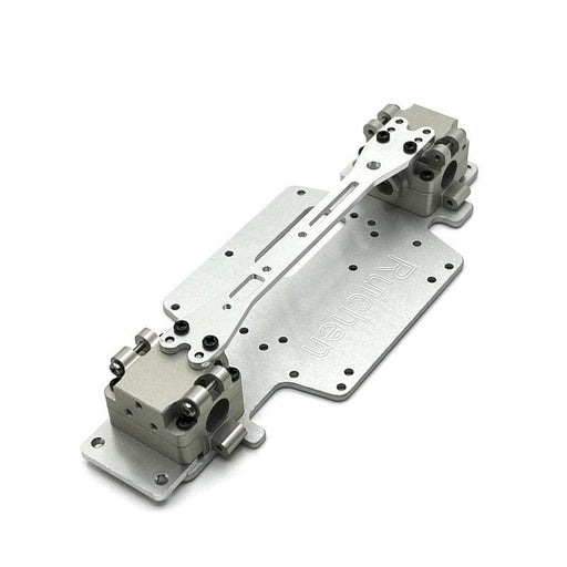 Gearbox, Bottom Plate, Two-Layer Board for WLtoys 1/28 (Metaal) Onderdeel upgraderc Silver 