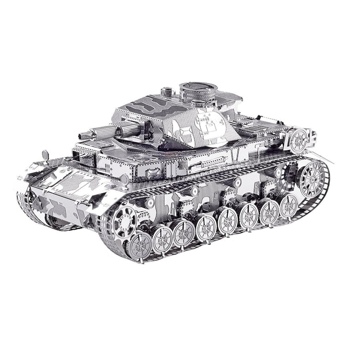 German IV Tank 3D Model (168 Roestvrij Staal) Bouwset Piececool 