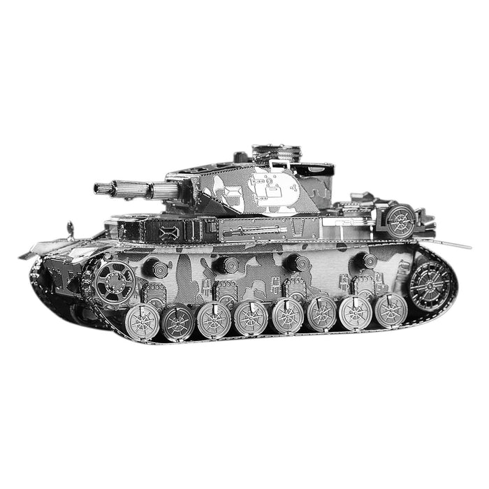 German IV Tank 3D Model (168 Roestvrij Staal) Bouwset Piececool 