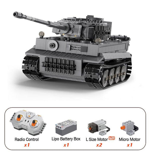 German Tiger Tank (925 stukken) Bouwset CaDA 