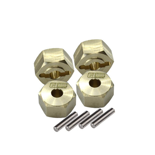 GPM 12mm Hex Adapter Set for AXIAL CAPRA UTB18 4WD 1/18 (Messing) AXI212015 - upgraderc