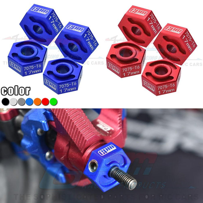 GPM +8mm 17mm Hex Adapter for Losi LMT 1/8 (Aluminium) - upgraderc