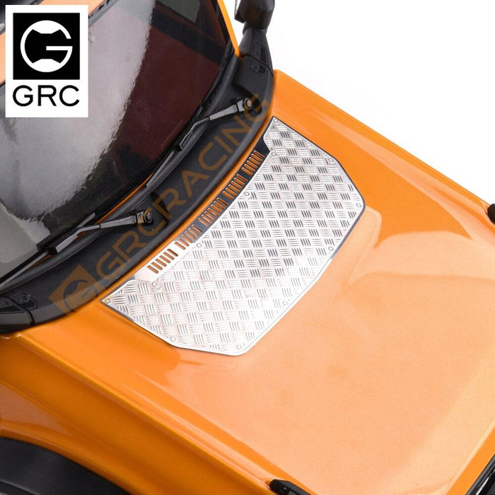 GRC TRX4 Hood Anti-skid plate (Metaal) Onderdeel GRC 