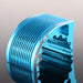 Heat Sink Radiator for 42m Motor (Aluminium) Koeling New Enron BLUE 
