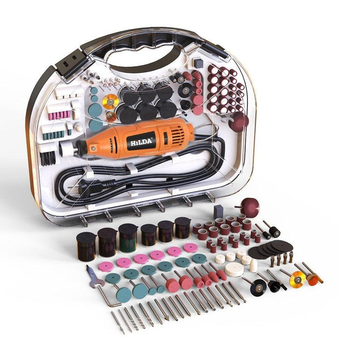 HILDA Electric Mini Wired Rotary Tool Set - upgraderc