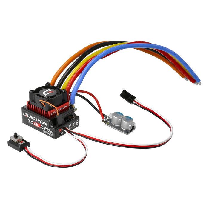 Hobbywing Quicrun 10BL120 G2 ESC/3650SD 2850kV 13.5T Motor Combo