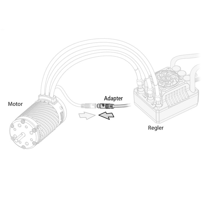 Hobbywing Sensor Convertor Cable Converter JST Port-ESC