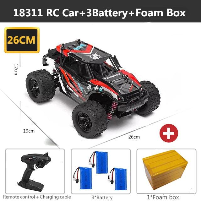 Hosim HS18311/18312 1/18 45km/h Monster Truck PNP - upgraderc