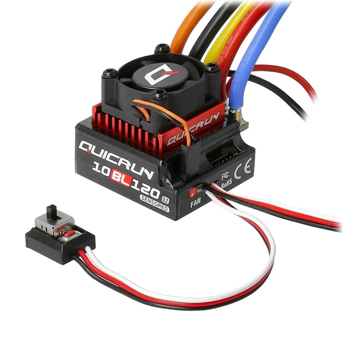 Hobbywing QuicRun 10BL120 G2 120A Sensored Brushless ESC