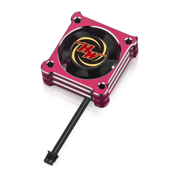 Hobbywing XD10 3010BH Aluminium Cooling Fan (Rood)