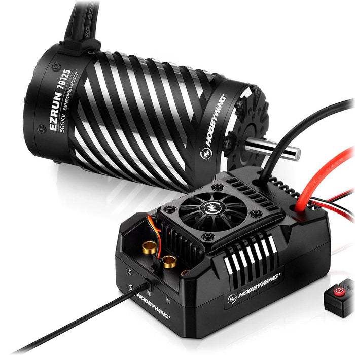 Hobbywing Ezrun MAX4 HV ESC w/ 70125 560kV Motor Combo